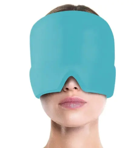 Ice Compress Headache Eye Mask Hat