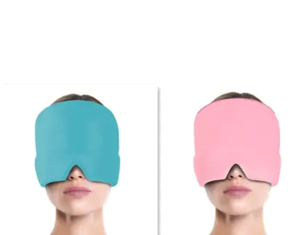 Ice Compress Headache Eye Mask Hat