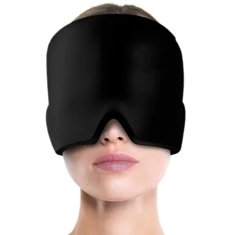 Ice Compress Headache Eye Mask Hat